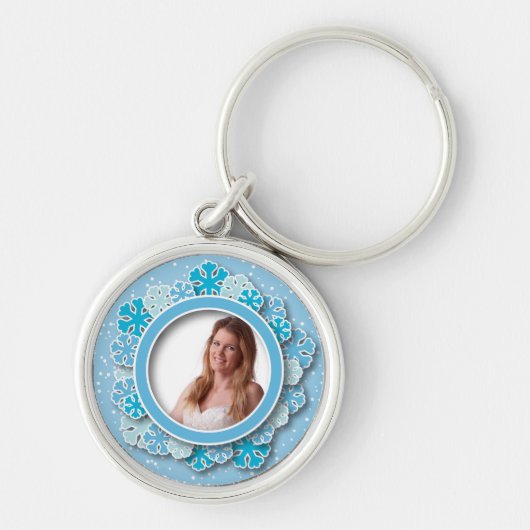 Snowflake lijst sleutelhanger (Voorkant)