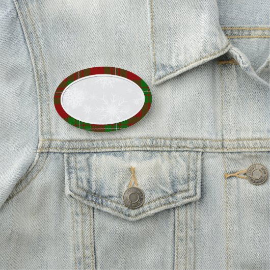 Snowflake MacGregor Pset Name Tag (In situ)