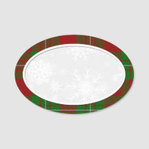 Snowflake MacGregor Pset Name Tag