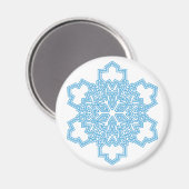 Snowflake Magneet (Voorkant / Achterkant)