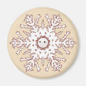 Snowflake Magneet (Voorkant)