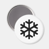 Snowflake Magneet (Voorkant / Achterkant)