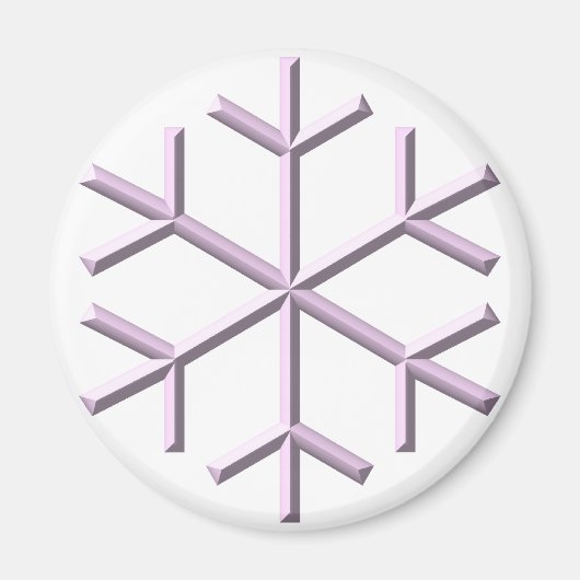 Snowflake Magneet (Voorkant)