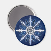 Snowflake Magnet (Voorkant / Achterkant)