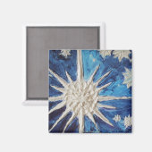 Snowflake Magnet (Voorkant / Achterkant)