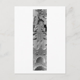 Snowflake Magnification Series Briefkaart