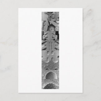 Snowflake Magnification Series Briefkaart