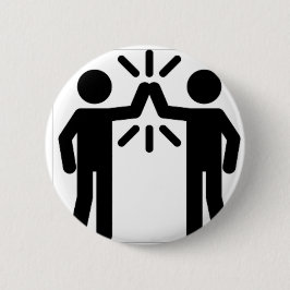 SNŐWFLAKE MAKER - SPEELTUIN BADGE RONDE BUTTON 5,7 CM