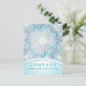 Snowflake Mandala Briefkaart (Staand voorkant)