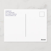 Snowflake Mandala Briefkaart (Achterkant)