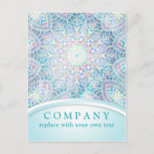 Snowflake Mandala Briefkaart (Voorkant)