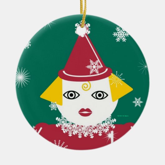 Snowflake Martzkin Mama Ornament (Voorkant)