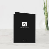 Snowflake Merry Christmas special Feestdagen Kaart (Achterkant)