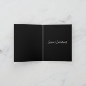 Snowflake Merry Christmas special Feestdagen Kaart (Binnen)