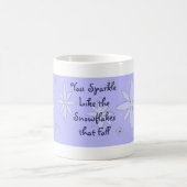 Snowflake Message Koffiemok (Center)