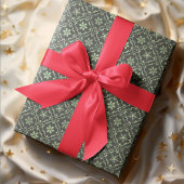 Snowflake met prettig kerstfeest cadeaupapier