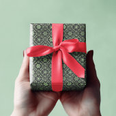 Snowflake met prettig kerstfeest inpakpapier vel