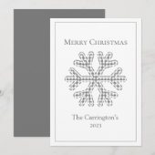 Snowflake Modern (Voorkant / Achterkant)