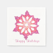 Snowflake Napkins Servet (Voorkant)