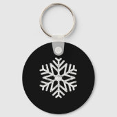 Snowflake New Awesome Cool Humor And Sarcastic Fun Sleutelhanger (Voorkant)
