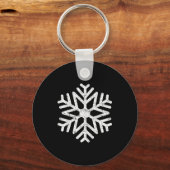 Snowflake New Awesome Cool Humor And Sarcastic Fun Sleutelhanger (Voorkant)