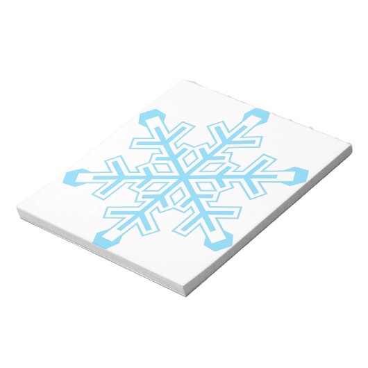 Snowflake Notitieblok (Linkerzijde)