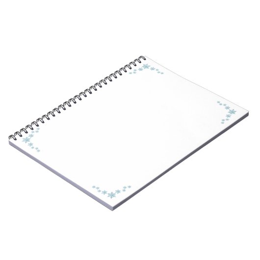 Snowflake Notitieboek (Linkerzijde)