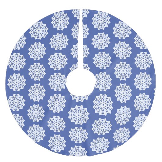 Snowflake nr. 20 met olie kerstboom rok (Voorkant)