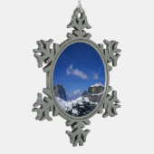 Snowflake-omhulde decoratie (Links)