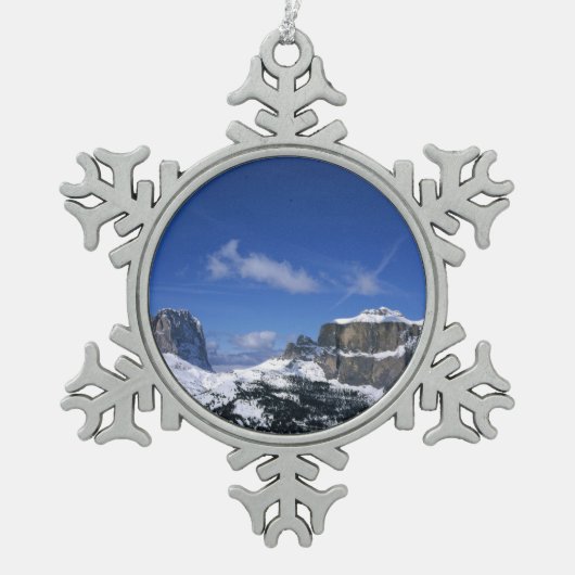 Snowflake-omhulde decoratie (Voorkant)
