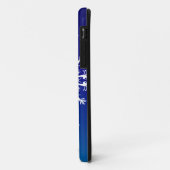SNOWFLAKE op blauw Case-Mate iPhone Case (Achterkant/links)
