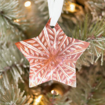 Snowflake op rode achtergrond