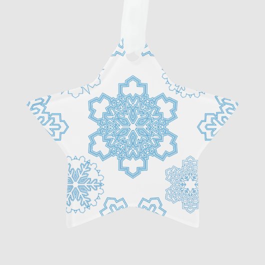 Snowflake Ornament (achterkant)