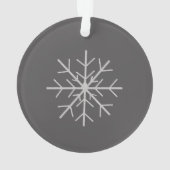 Snowflake Ornament (achterkant)