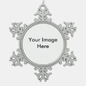 Snowflake Ornament for Personalization (Voorkant)