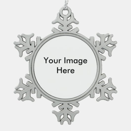 Snowflake Ornament for Personalization (Voorkant)