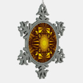 Snowflake Ornament Fractal Artwork (Links)