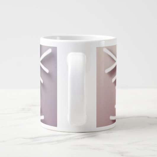 Snowflake Ornament Icon – Winter Holiday Design  Grote Koffiekop (Achterkant)