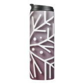 Snowflake Ornament Icon – Winter Holiday Design  Thermosbeker (Geroteerd rechts)