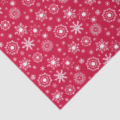 Snowflake Ornament kerstfeestdag Tissuepapier (Detail)