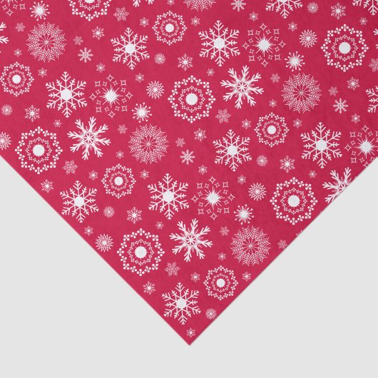 Snowflake Ornament kerstfeestdag Tissuepapier (Detail)