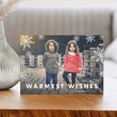 Snowflake Overlay | Foto van Warmest Feestdagenkaart