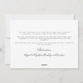 Snowflake Overlay: Kerstmis Feestdagenkaart (Achterkant)