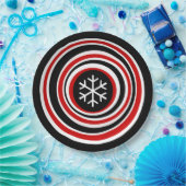 Snowflake Paper Bord (Feest)