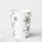 Snowflake Paper Cup Papieren Bekers (Links)