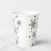 Snowflake Paper Cup Papieren Bekers (Rechts)