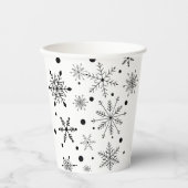 Snowflake Paper Cup Papieren Bekers (Voorkant)