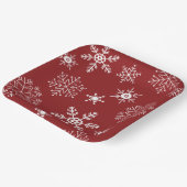 Snowflake Papieren Bordje (Gebogen)