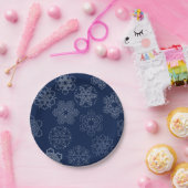 Snowflake Papieren Bordje (Feest)