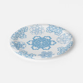 Snowflake Papieren Bordje (Gekanteld)